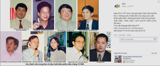 FPT giới thiệu fanpage Bảo tàng FPT, nơi ghi lại dấu ấn trong các giai đoạn toàn cầu hóa trước.