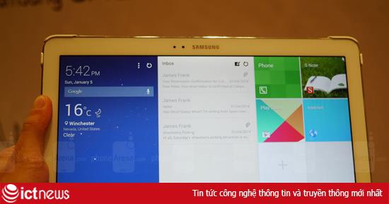 So sánh thông số Galaxy NotePRO 12.2, TabPRO 12.2 và iPad Air