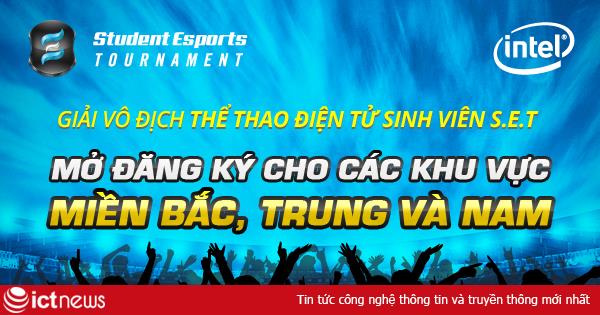 Giải Thể thao điện tử Sinh viên mở đăng ký ở miền Bắc, Trung và Nam