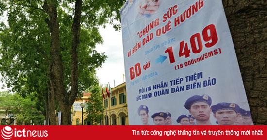 Thuê bao Viettel đang dẫn đầu số lượng tin nhắn ủng hộ Trường Sa, Hoàng Sa