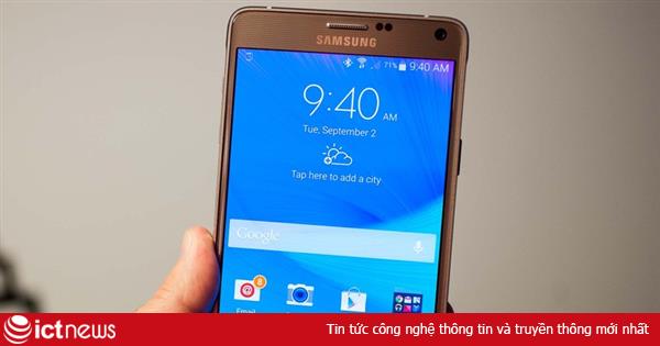 Galaxy Note 4 chưa ra đã có bản cập nhật phần mềm