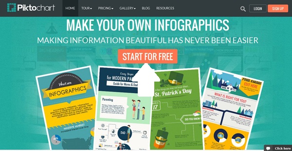 Hướng dẫn tạo infographic online bằng công cụ Picktochart