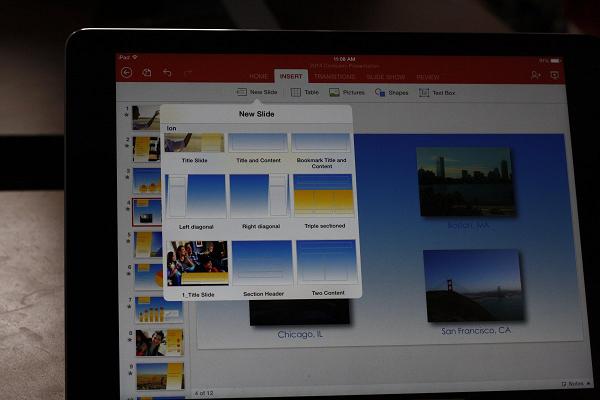 Microsoft Office cho iPad