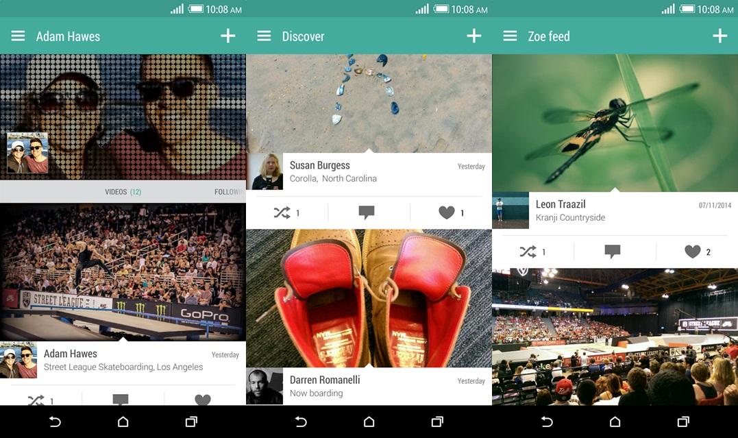 ứng dụng android, Google News & Weather, After Light, HTC Zoe