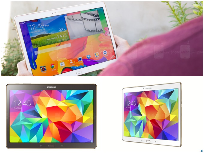 iPad Air 2, Google Nexus 9, Sony Z3 Tablet, Lenovo Yoga Tablet, Galaxy Tab S