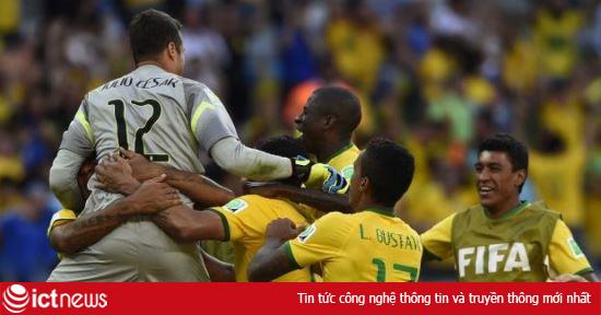 World Cup 2014: Trận Brazil – Chile “oanh tạc” Twitter