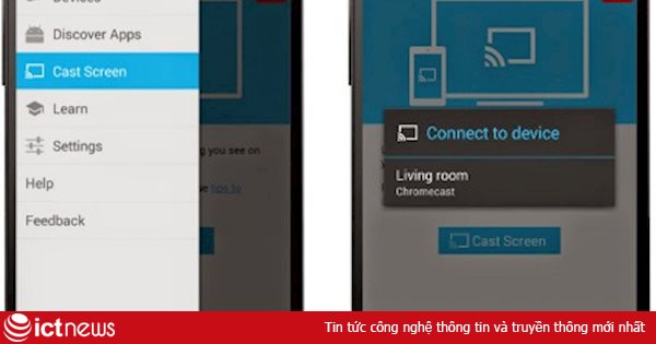 Chiếu màn hình Android lên tivi: Cực dễ