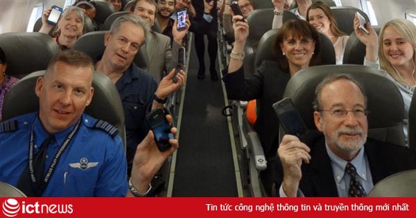 Châu Âu cho phép sử dụng smartphone, tablet trên máy bay