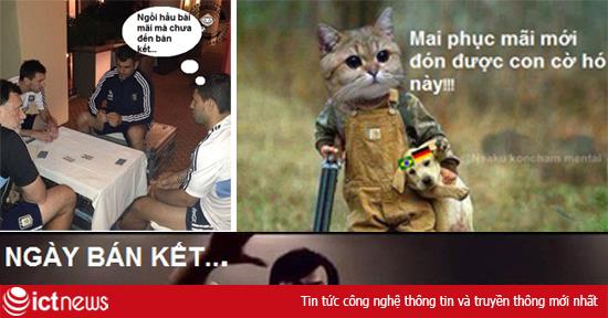 Cư dân mạng nóng lòng chờ bán kết World Cup 2014