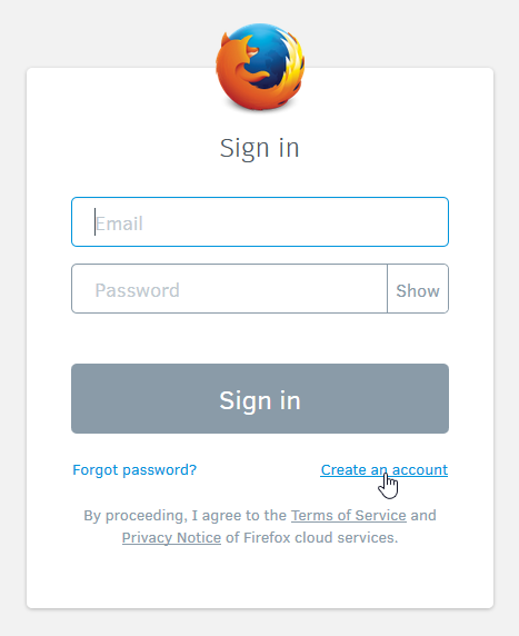 Đồng bộ Firefox 29