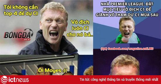 Ảnh chế Manchester United hớ vì tuyên bố giành vé Champions League bằng ngôi vô địch
