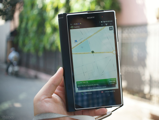 ứng dụng di động bắt taxi