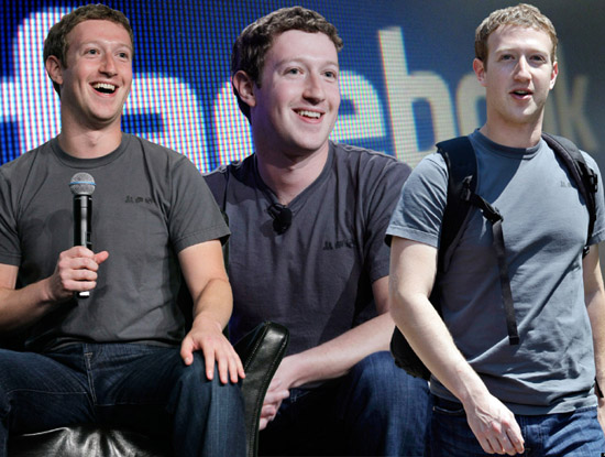 Mark Zuckerberg, CEO FAcebook, Steve Jobs