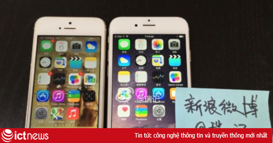 Hình ảnh mới nhất về iPhone 6 đang hoạt động