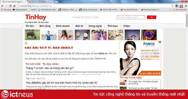 Ngừng hoạt động 7 tên miền của trang tin điện tử sai phạm