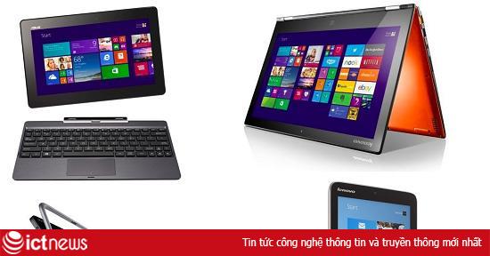 8 mẫu tablet và laptop lai tablet tốt nhất hiện nay, chạy Windows 8.1