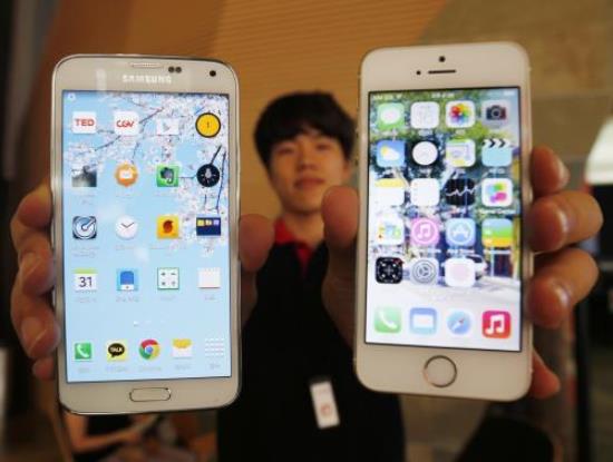 apple kiện samsung, galaxy s5 giảm giá, iphone 6 giá bao nhiêu