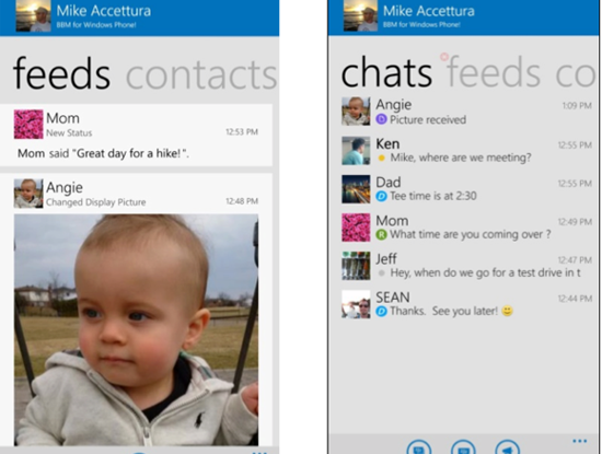 BBM, windows phone, ứng dụng ott, ứng dụng nhắn tin miễn phí