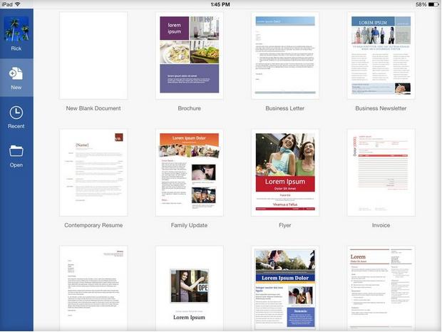 Cách dùng Office cho iPad