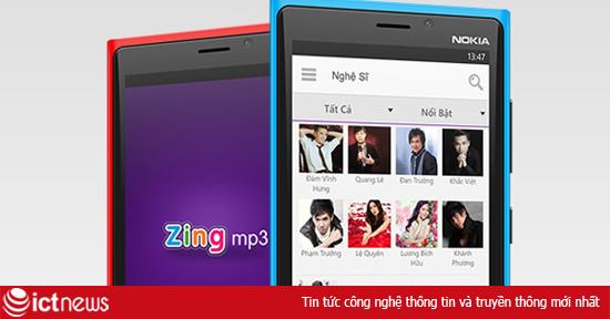 Trải nghiệm Zing Mp3 mới trên Windows Phone