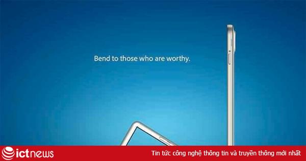 Samsung buông lời chế nhạo Apple vụ iPhone bị bẻ cong