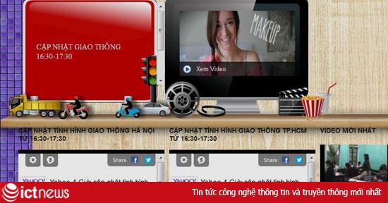 Yahoo Việt Nam cập nhật tình hình giao thông trực tuyến tại Hà Nội và TP.HCM