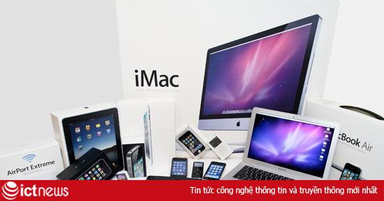 iPhone, iPad, Mac thay đổi thế nào theo thời gian