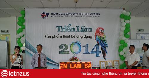 Khai mạc triển lãm sản phẩm ứng dụng của sinh viên Cao đẳng Việt - Hàn