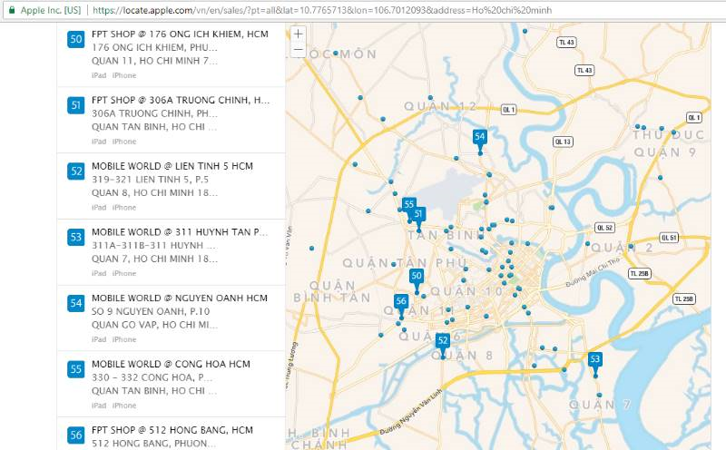 Thế Giới Di Động, FPT Shop “bủa vây” các cửa hàng Apple kiểu cũ - ảnh 1
