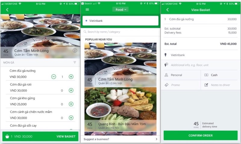 Grab âm thầm mở dịch vụ giao thức ăn tại TP.HCM - ảnh 2