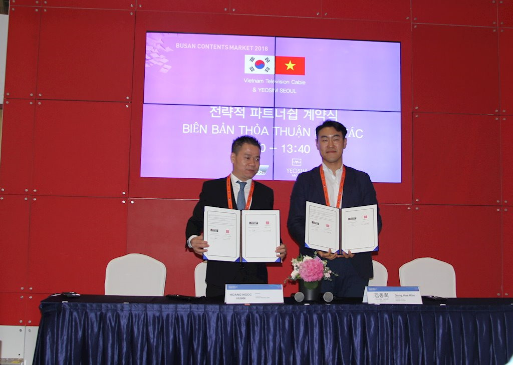 VTVcab bắt tay với đối tác Hàn Quốc phát triển mạng đa kênh và thương mại điện tử - ảnh 1