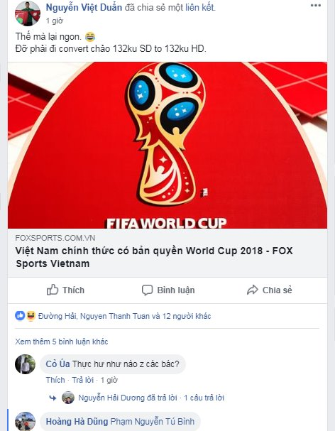 Rộ tin đồn đại gia BĐS góp tiền với VTV mua bản quyền World Cup 2018 - ảnh 1