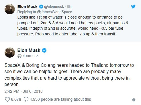 Elon Musk cử đội kỹ sư tới Thái Lan giải cứu 12 bé trai bị mắc kẹt trong hang động - ảnh 2