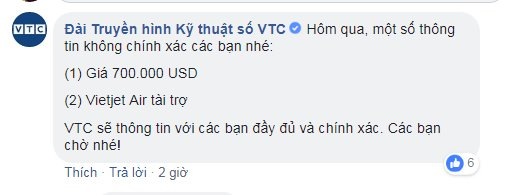 Đài VTC bác bỏ tin đồn Vietjet tài trợ mua bản quyền ASIAD 2018 - ảnh 1