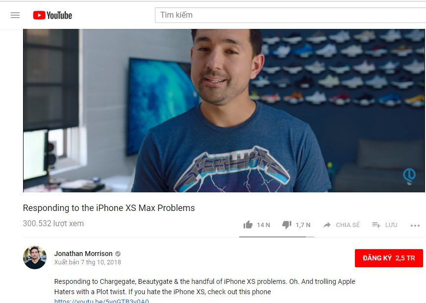 YouTuber thu hút được hơn 2,5 triệu người theo dõi nhờ