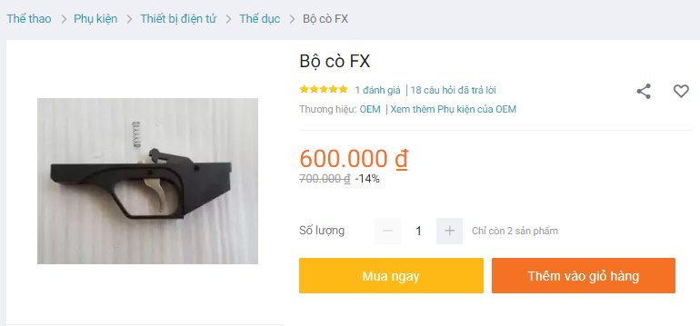 Lập lờ rao bán thiết bị súng trên Lazada: Ranh giới mong manh giữa buôn bán súng thật và súng đồ chơi - ảnh 7