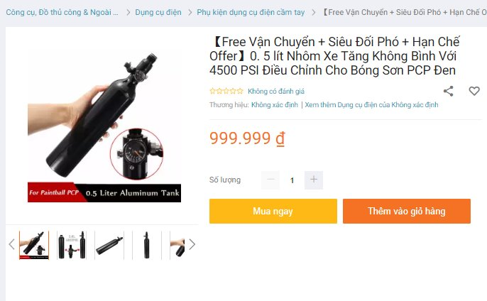 Lập lờ rao bán thiết bị súng trên Lazada: Ranh giới mong manh giữa buôn bán súng thật và súng đồ chơi - ảnh 5