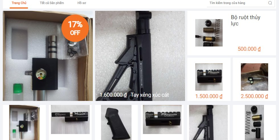 Lập lờ rao bán thiết bị súng trên Lazada: Ranh giới mong manh giữa buôn bán súng thật và súng đồ chơi - ảnh 1