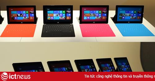 Microsoft bỗng nhiên ra giá Surface trên website rồi lại gỡ bỏ