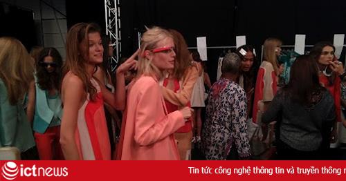 Google Glass xuất hiện trên... sàn diễn thời trang