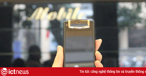 Smartphone của Vertu đắt ngang xe hơi về Việt Nam