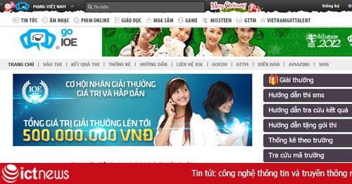 Go.vn ra mắt cuộc thi Olympic tiếng Anh trên di động