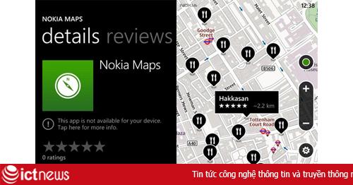 Cách đưa Nokia Maps về iPhone