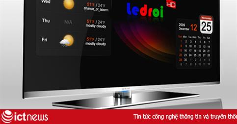 Xuất hiện mẫu HDTV LED thứ hai chạy Android