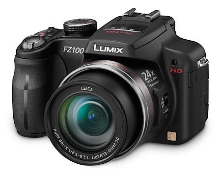 Panasonic FZ100 máy ảnh số siêu Zoom cho phép quay video Full HD