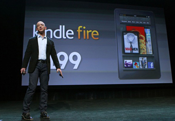 Mỗi giờ Amazon bán 2.000 Kindle Fire