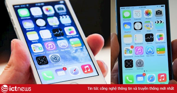 So sánh thông số iPhone 5S, iPhone 5C và iPhone 5