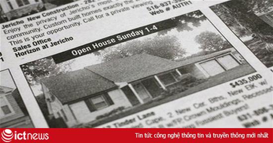 Mỹ: Nhà đất bỏ “giấy” lên “mạng”