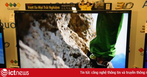 Sharp ra mắt tivi LED lớn nhất tại thị trường Việt Nam