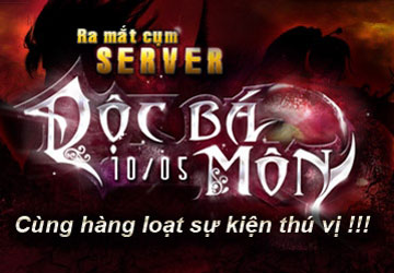 Thục Sơn Kỳ Hiệp mở server mới